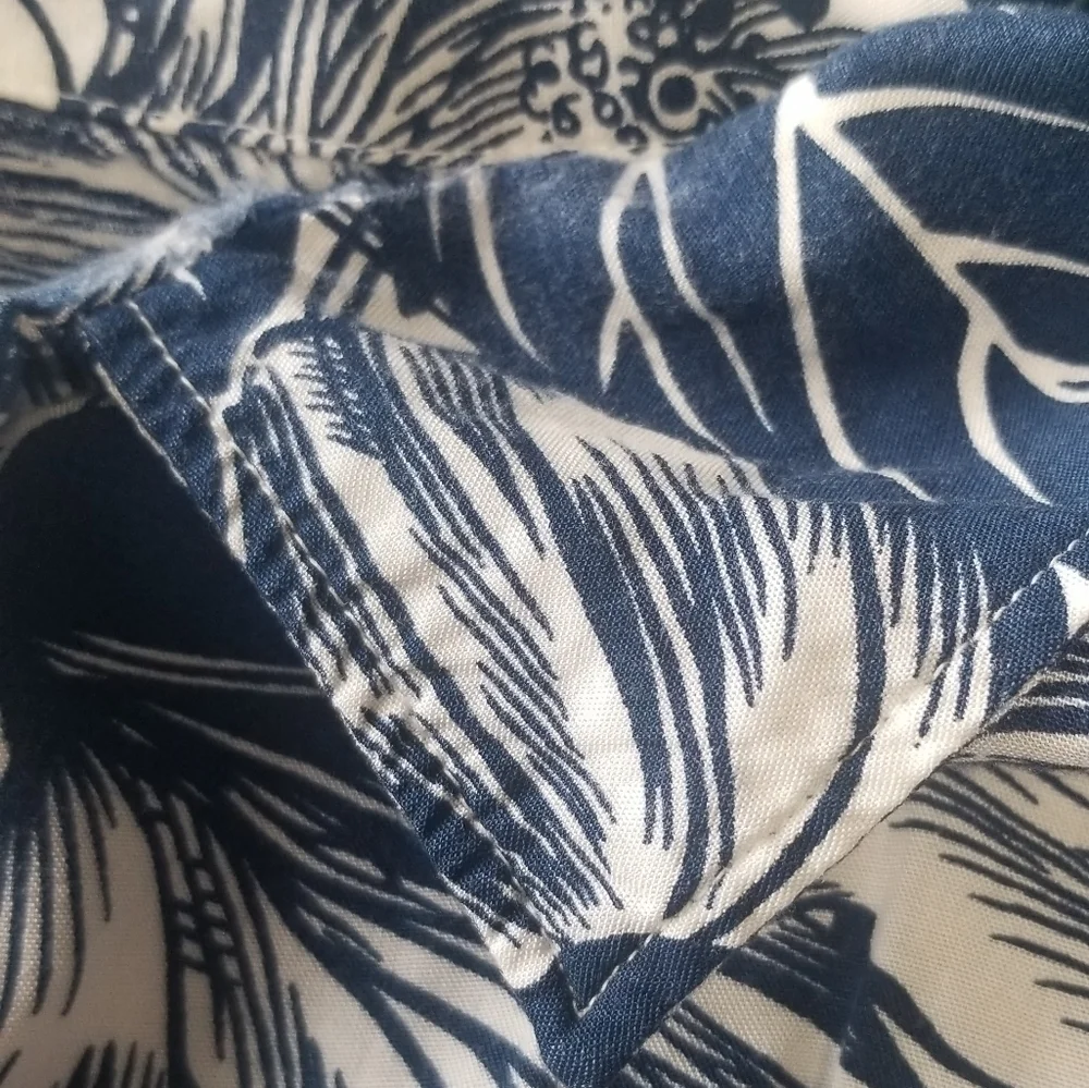 Polo Ralph Lauren Hawaiian Shirt. Plus Size 1XT. Lightweight. Vacation Resort.
